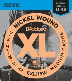 D`ADDARIO EXL115W