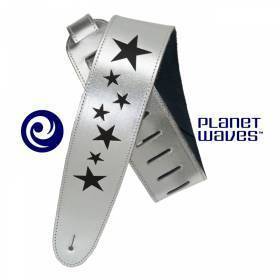 Ремень Planet Waves 25SLE02 Icon Collection «Stars-Silver»