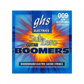 Набор струн для 6-струнной электрогитары GHS Strings CR-GBCL Sub-Zero™ Boomers®