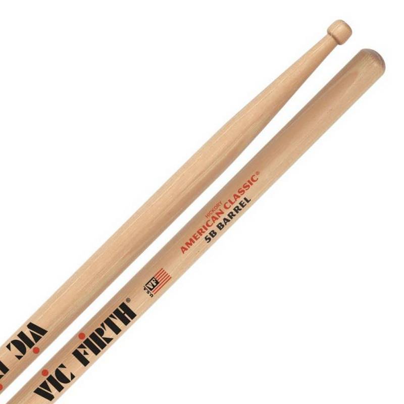 VIC FIRTH 5BBRL Палочки барабанные, орех, деревянный наконечник