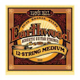 Набор струн для 12-струнной акустической гитары Ernie Ball 2012