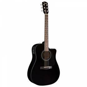 Гитара электроакустическая FENDER DG-60CE Dreadnought Black