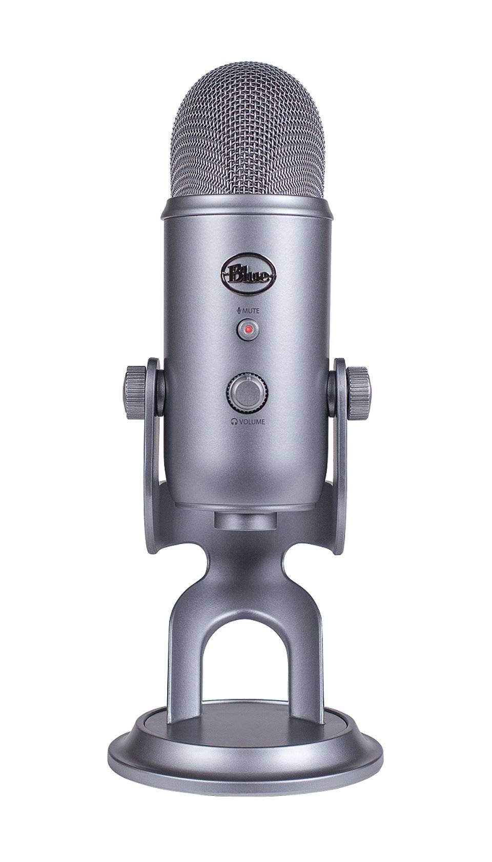 Blue Yeti Cool Grey - микрофон USB, студийный конденсаторный купить в  интернет-магазине 3tone.me