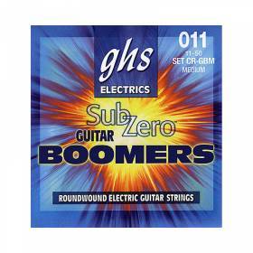 Набор струн для 6-струнной электрогитары GHS Strings CR-GBM Sub-Zero™ Boomers®