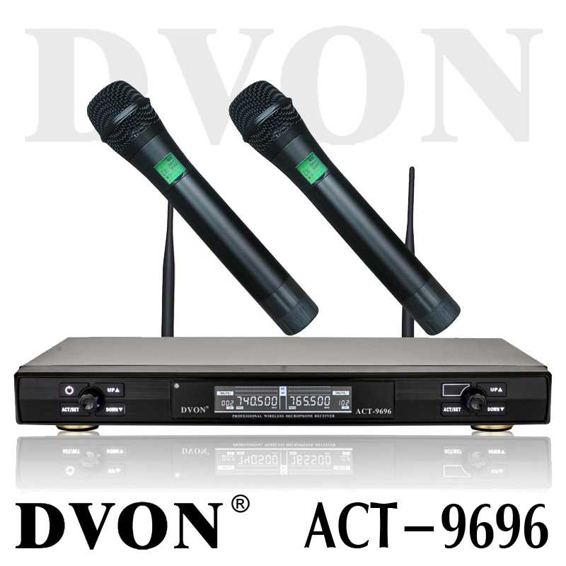 DVON ACT-9696 Радиосистема UHF, 2 ручных микрофона