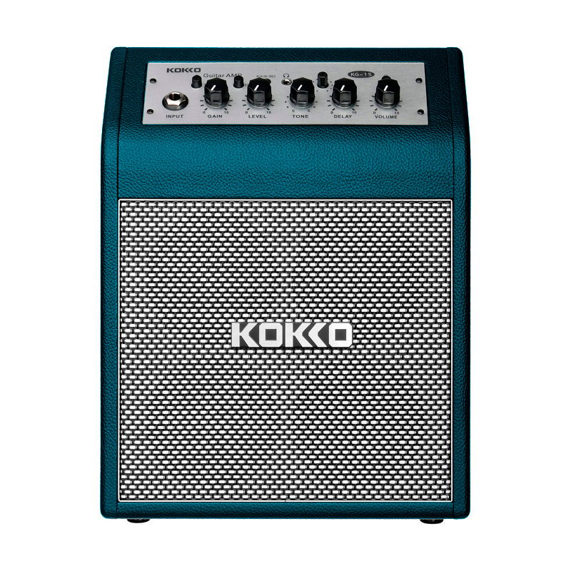 Kokko KG-15-BL Mini Bomb Комбоусилитель гитарный портативный, 15Вт, голубой