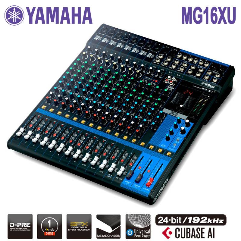 Микшерный пульт Yamaha MG16XU USB