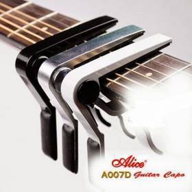 Alice A007D-C Каподастр для классической гитары, металлический