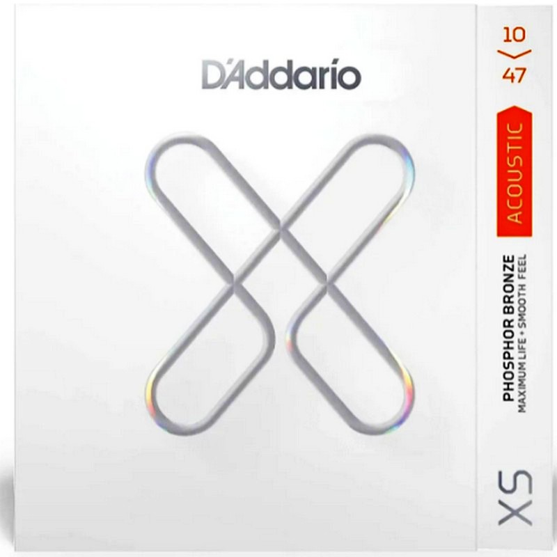 D'Addario XSAPB1047 Набор струн для 6-струнной акустической гитары, размер 10-47