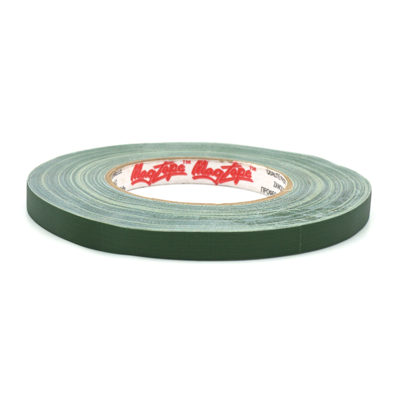 Gaffer Tape матовый MagTape® Matt 500 (12мм*50м, зелёный) лента монтажная