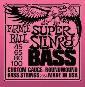 Набор струн для 4-струнной бас-гитары Ernie Ball 2834