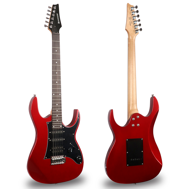 Bosstone SR-06 MRD+Bag Гитара электрическая, 6 струн цвет красный