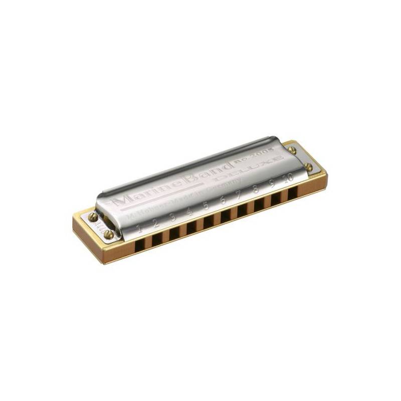 Гармошка губная Hohner M200516 Marine Band Deluxe F-low