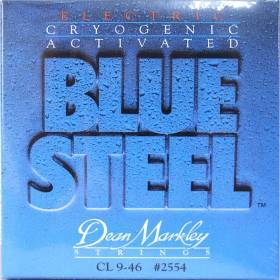 Набор струн для 6-струнной электрогитары Dean Markley 2554 BlueSteel  CL