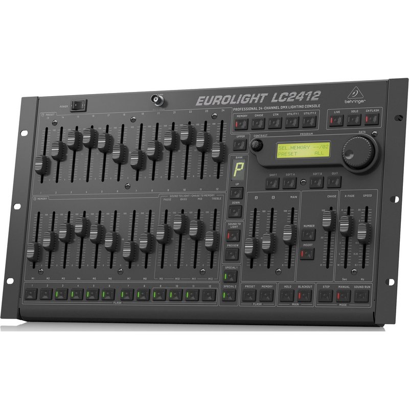 BEHRINGER LC2412 v2 EUROLIGHT Пульт управления световыми приборами по DMX