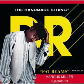 Набор струн для 4-струнной бас-гитары DR. MM-40 Fat-Beams Marcus Miller