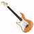 YAMAHA Pacifica 112JL YNS: Yellow Natural Satin Электрогитара леворукая, цвет натуральный жёлтый