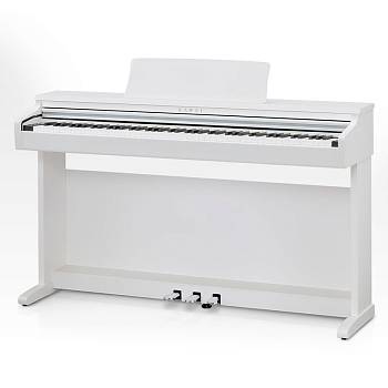 Kawai KDP120 PSW Пианино цифровое в комплекте с банкеткой, цвет премиум сатин белый