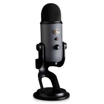 Blue Yeti Slate - микрофон USB, студийный конденсаторный