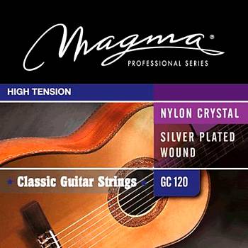 Magma Strings GC120 Набор струн для 6-струнной классической гитары, серебро, высокое натяжение
