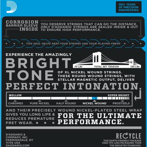 D`ADDARIO EXL115W