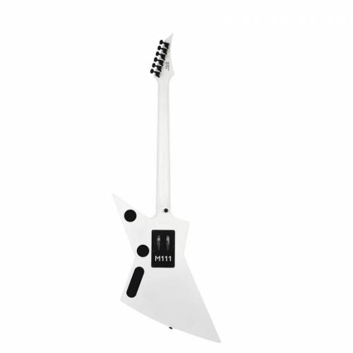 Solar E1.6 Priestess  электрогитара, форма Explorer, HH, Floyd Rose, цвет белый, чехол