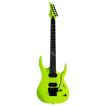 Solar A2.6FR LN  электрогитара, HH, клен/эбони, махагони, Floyd Rose,  цвет желтый
