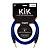 KLOTZ KIKKG3.0PPBL Шнур инструментальный Jack 1/4"(прямой) ⇔ Jack 1/4"(прямой), 3 метра, цвет синий