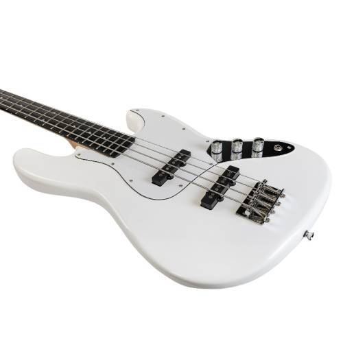 ROCKDALE Stars Jazz Bass White