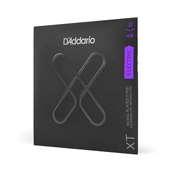 D'Addario XTE1149 Набор струн для 6-струнной электрогитары, размер 11-49