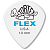 Dunlop 466P1.0 Tortex Flex Jazz III XL Медиатор, толщина 1.0мм (цена за 1шт., в упаковке 12шт.)