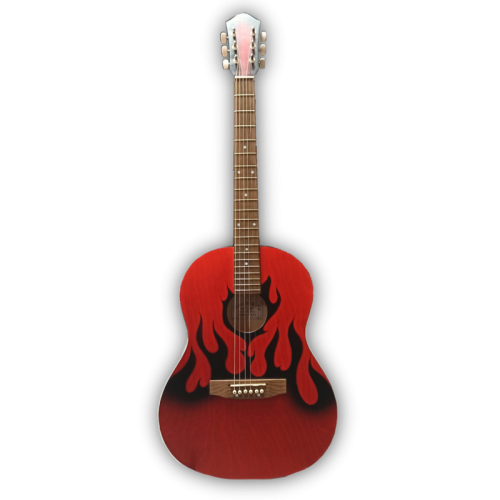 мистар Н-213-FR пламя Гитара 6 струнная  аккомпанементная