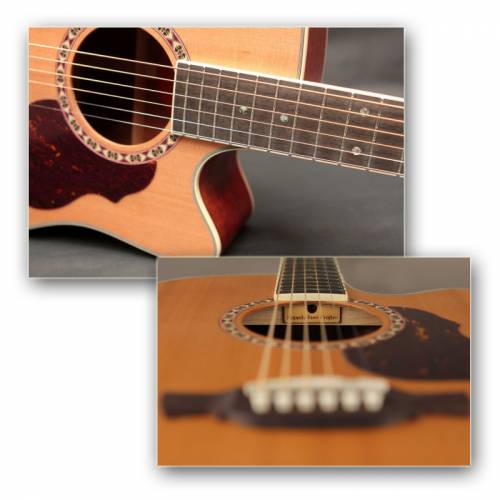 Гитара электроакустическая CRAFTER DE-7/N + чехол