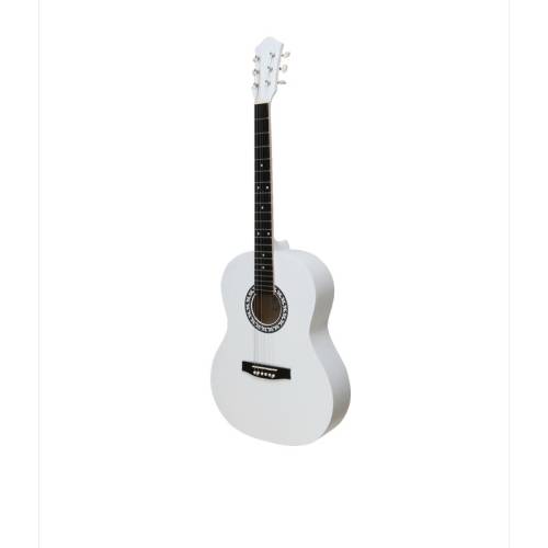 Амистар Н-313-WH Гитара акустическая, 6 металлических струн, цвет белый