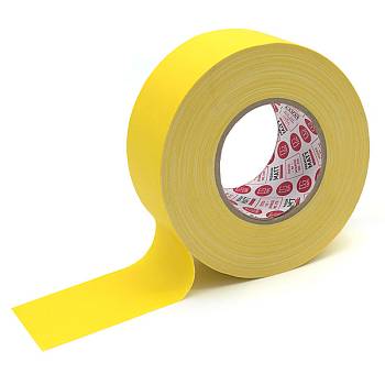Gaffer DG Tape @MATT (50мм х 50м, жёлтый) Лента монтажная матовая
