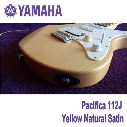 Электрогитара YAMAHA Pacifica 112J YNS: Yellow Natural Satin