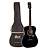Cort AF510E BKS W_BAG Гитара электроакустическая с фирменным чехлом в комплекте, цвет чёрный матовый