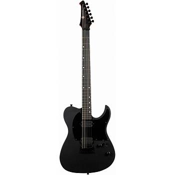 SPIRA T-400 MBK Baritone Электрогитара, Telecaster, 6 струн, HH, цвет черный матовый