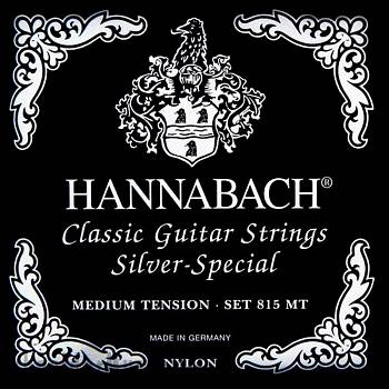 Набор струн для 6-струнной классической гитары Hannabach 815MT