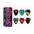 Dunlop SANPT01M Carlos Santana Медиаторы 6шт, средние, в коробочке