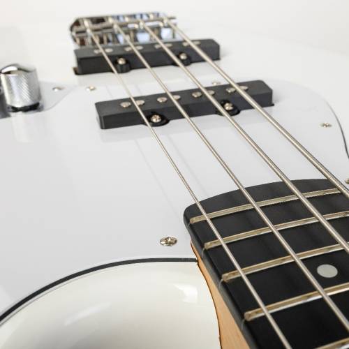 ROCKDALE Stars Jazz Bass White