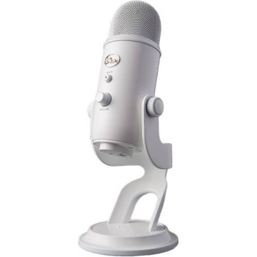 Blue Yeti Whiteout - микрофон USB, студийный конденсаторный