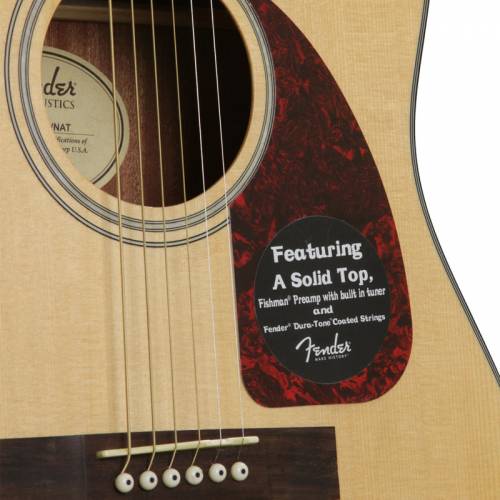 Гитара электроакустическая FENDER CD-140SCE Dreadnought Natural