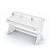 Glorious Sound Desk PRO White Стол аранжировщика, X-тип, цвет белый