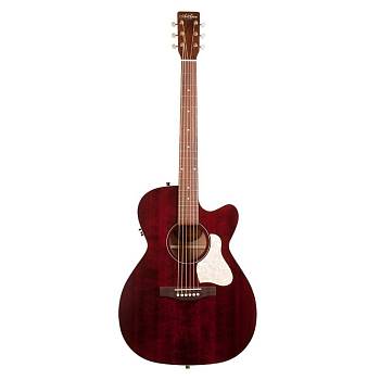 Art & Lutherie Legacy Tennessee Red CW Presys II  электроакустическая гитара, Grand, цвет вишнёвый