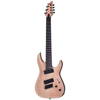 SCHECTER C-7 MULTISCALE SLS ELITE GNAT Электрогитара, 7 струн, цвет  натуральный глянцевый