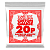 Ernie Ball 1020 отдельная стальная струна без обмотки, калибр .020 (цена за 1шт, в упаковке 6 шт.)