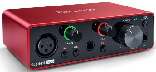 FOCUSRITE Scarlett Solo Studio 3rd Gen