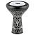 MEINL HE-1018 Mini Doumbek Думбек алюминиевый, 4" х 7.5", черный с гравировкой