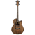 Shinobi H-1/BK Гитара акустическая 40" с вырезом, цвет чёрный прозрачный